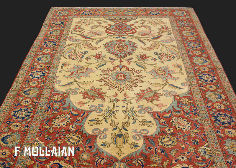 Antique Persian Tehran Rug n°:29600516